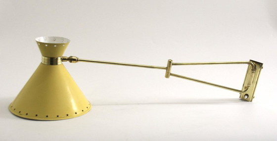 Image 1 of Diabolo wall lamp, René Mathieu for Lunel, 1950