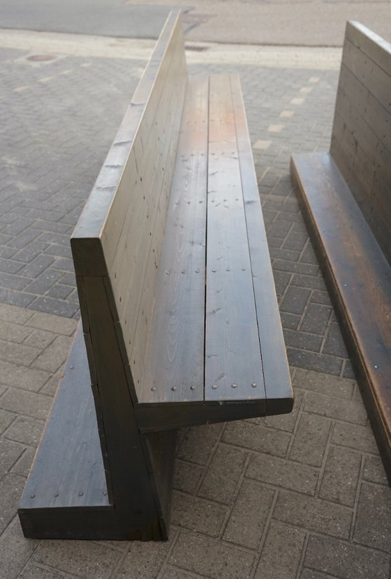 Image 1 of Große Kirchenbank von Dom Hans van der Laan, 1964