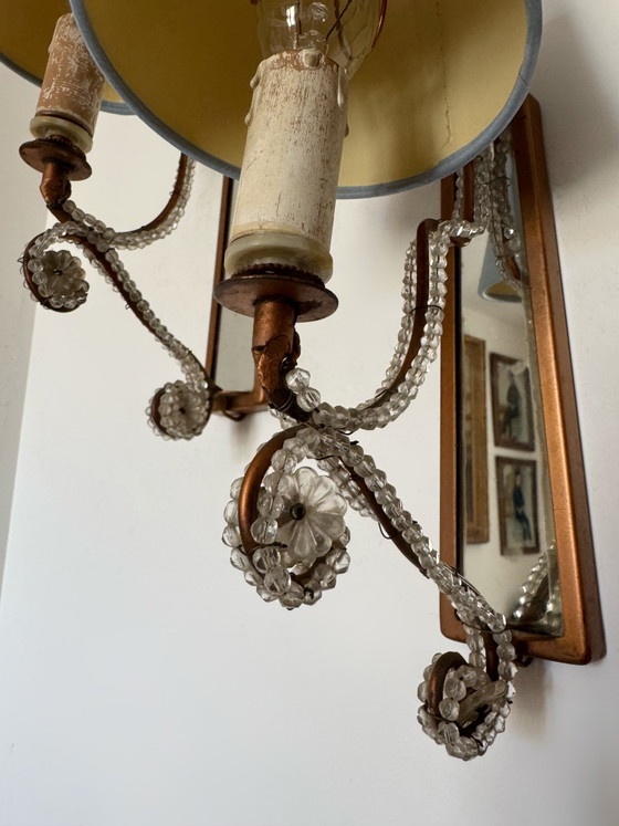 Image 1 of Vintage shabby chic wall sconces