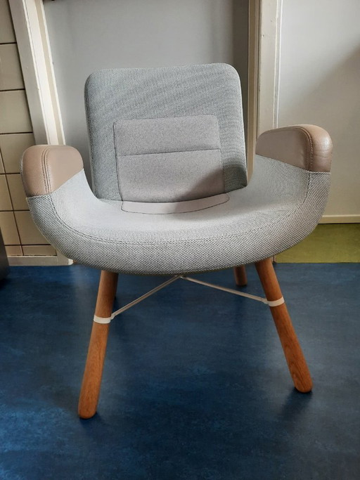 Vitra East River design armchair, design by Hella Jongerius