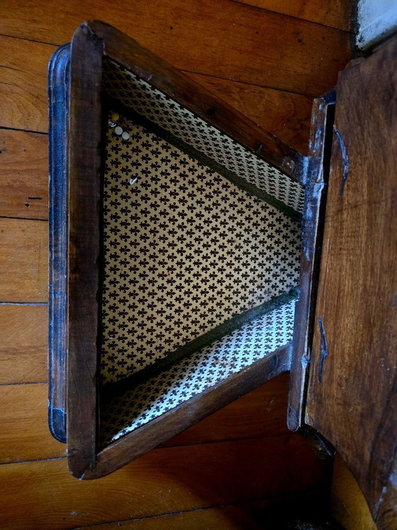 Image 1 of 18e-eeuwse dubbele lade knielbank set
