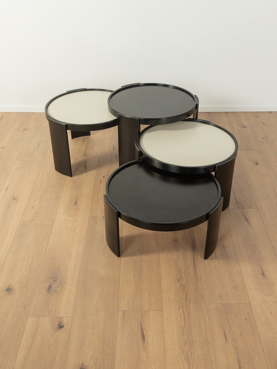 Image 1 of Model 783 Nesting Tables by Gianfranco Frattini, Cassina