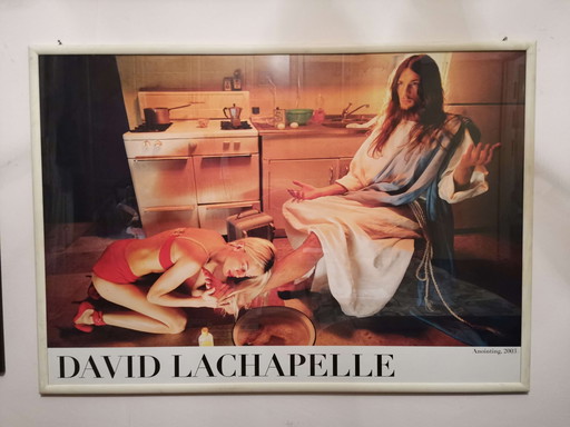 Poster with scene by David LaChapelle original, 2000s