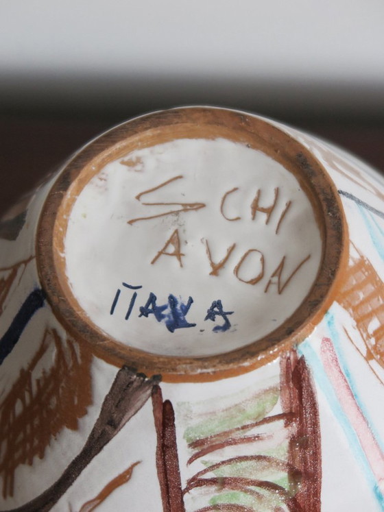 Ceramic Vase by Elio Schiavon, Italy, 1950s (photo 6 of 7)