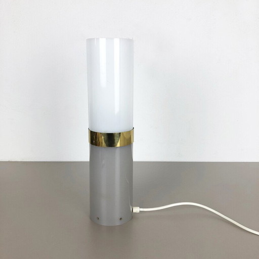 Vintage acrylic table lamp, Italy 1960