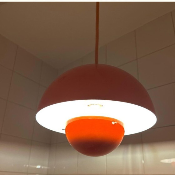 Image 1 of Louis Poulsen - rosso arancio caldo vintage