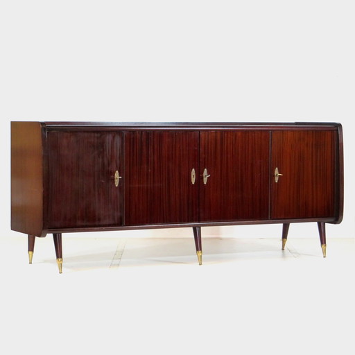 Vintage Art Deco Dressoir Met Stijlvolle Poten, Jaren '20-'30