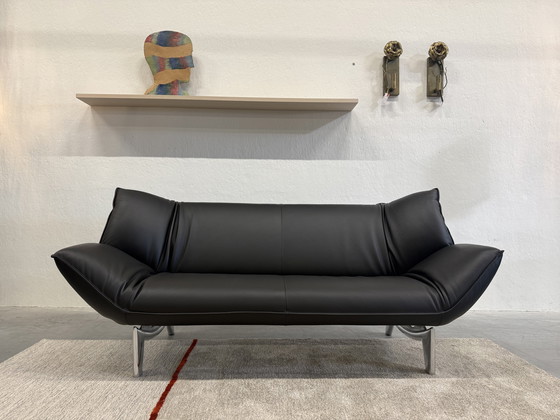 Image 1 of Leolux Tango Sofa 3-Seater Senso Black 203