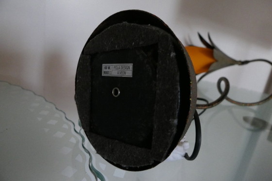 Vintage Design Glitterlamp Pola Design A Veen – Tafellampen, Metal (photo 12 of 13)