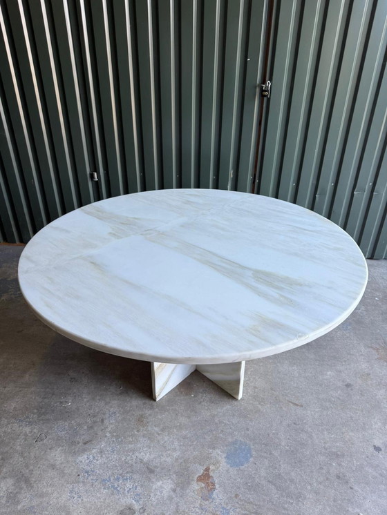 Image 1 of Tavolo da pranzo in marmo vintage