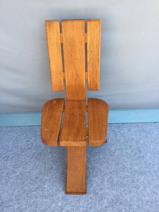 PIERRE CHAPO / SELTZ - 4 SILLAS VINTAGE