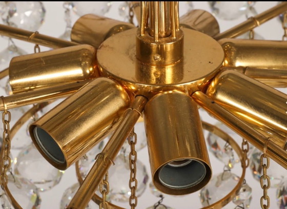 Image 1 of Lámpara de araña Christopher Palme, años 70