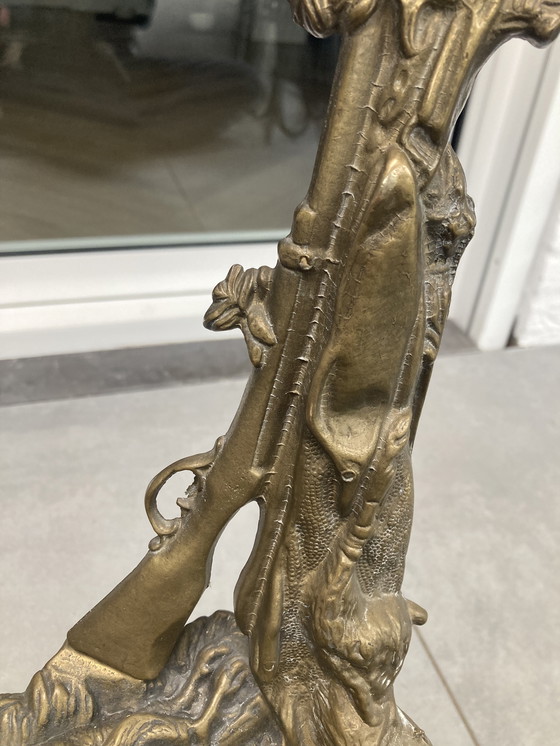 Image 1 of Franse paraplu standaard jacht thema