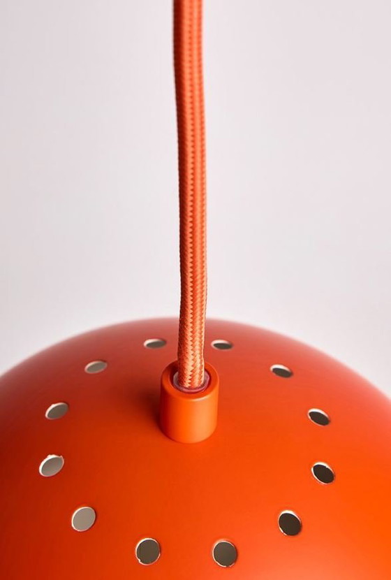 Image 1 of Lampada a sospensione Frandsen Ball Limited Edition - pesca/arancio