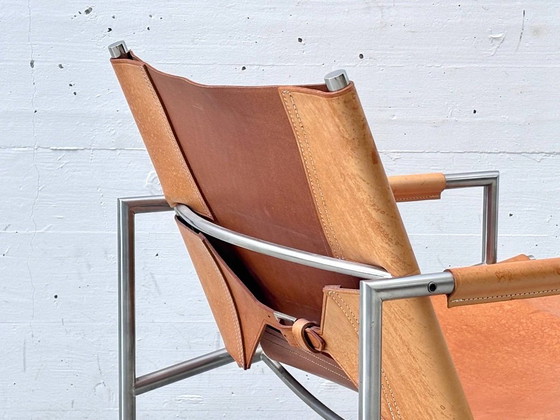 SZ02 fauteuil van Martin Visser voor 't Spectrum, Nederland, jaren 60 – Leather (photo 14 of 15)