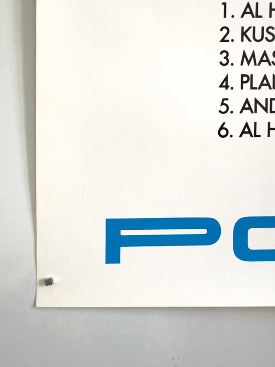 Image 1 of 🚗Original 1985 Porsche 959 Rothmans "Pharaohs Rally" Poster - XL 76 × 102 cm | Erich Strenger | Poster