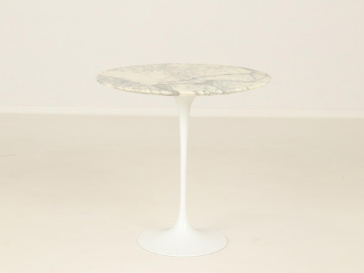 Tulip Side Table in White Marble by Eero Saarinen for Knoll, US, 1960s