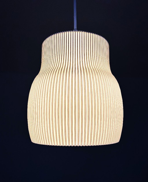 Designer Lampe - Lamella - Hängelampe - Nachhaltiges Material I