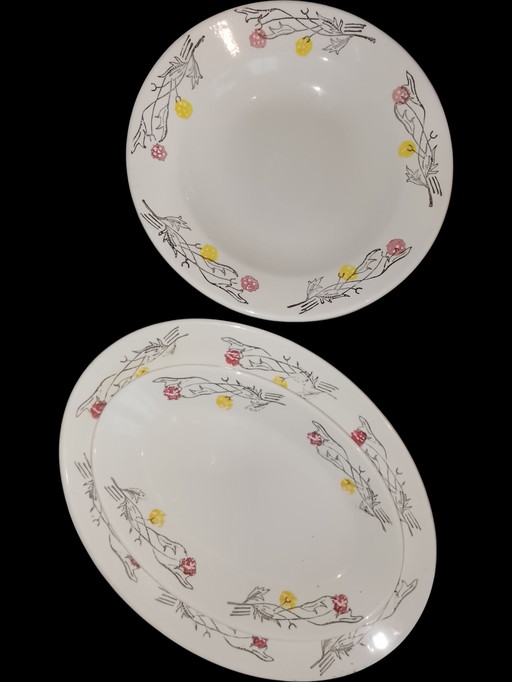 Tafelservice aus der Manufaktur Salins