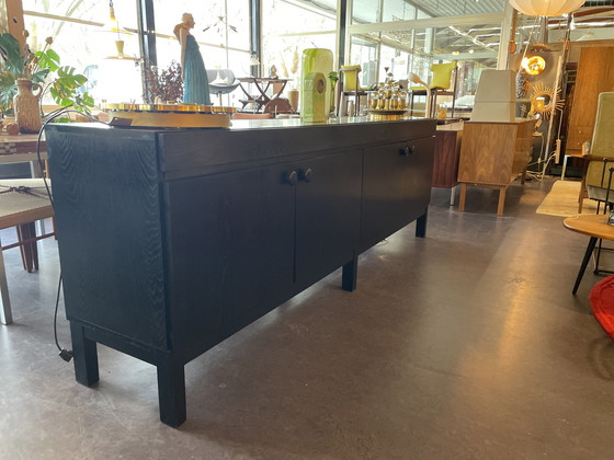 Image 1 of Das Coene-Sideboard im brutalistischen Stil aus schwarzer Eiche