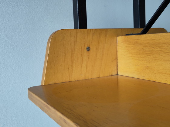 Image 1 of 1950s library cabinet room divider