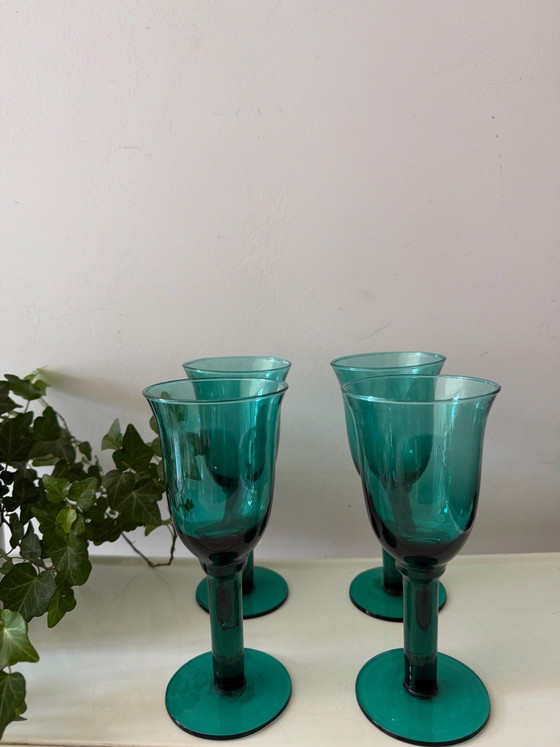 Copas de vino Mid Century – Vasos y jarras, Vidrio (photo 2 of 5)