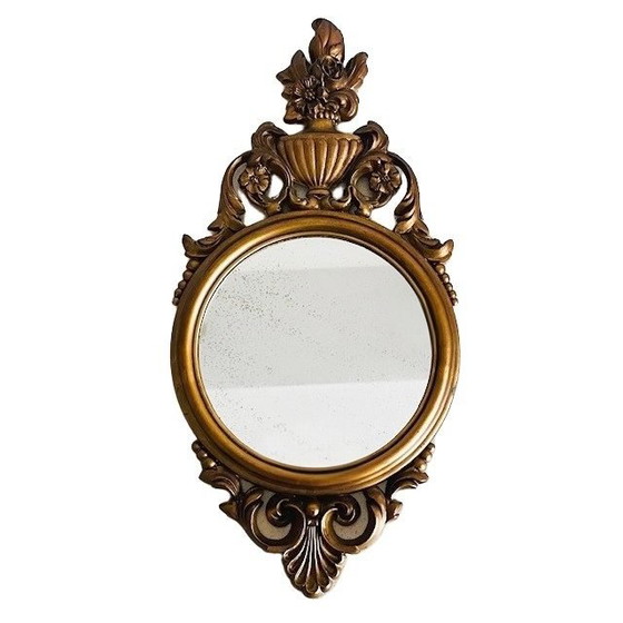 Image 1 of Baroque mirror Roberta Wood for Cimena Torino 1950's