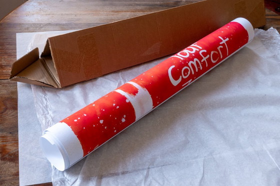 Image 1 of Your Comfort Zone Will Kill You - Poster 70 x 100 cm