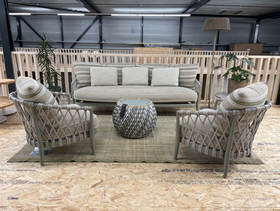 Image 1 of Ensemble lounge B&B Italia « Erica » canapé + 2 fauteuils, modèle showroom 2025