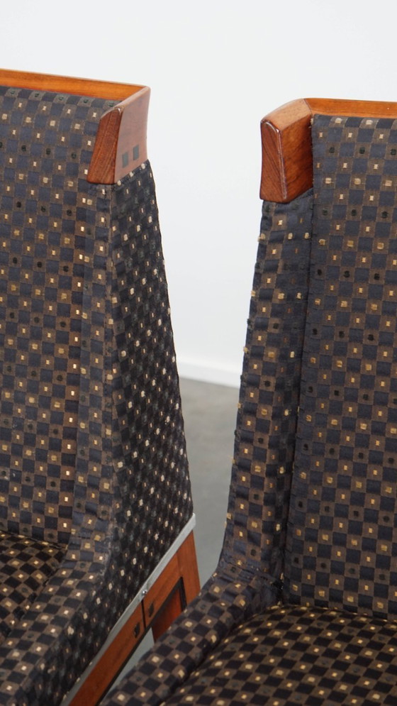 Image 1 of Set di 4 sedie da pranzo di design Art Déco di Schuitema della serie Decoforma