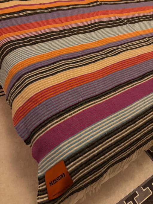 Soft Missoni blanket quality that you can see and feel
