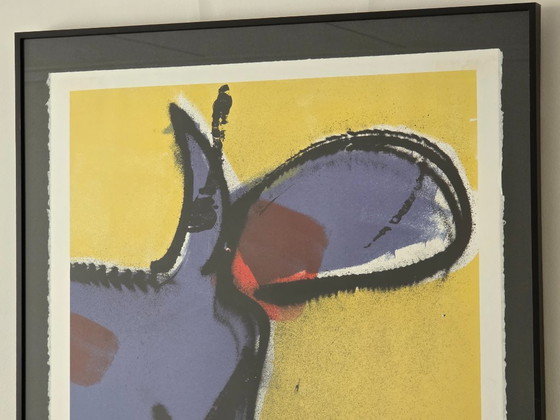 Image 1 of Herman Brood - The Colourful Cow - 57/100 - Hand signed