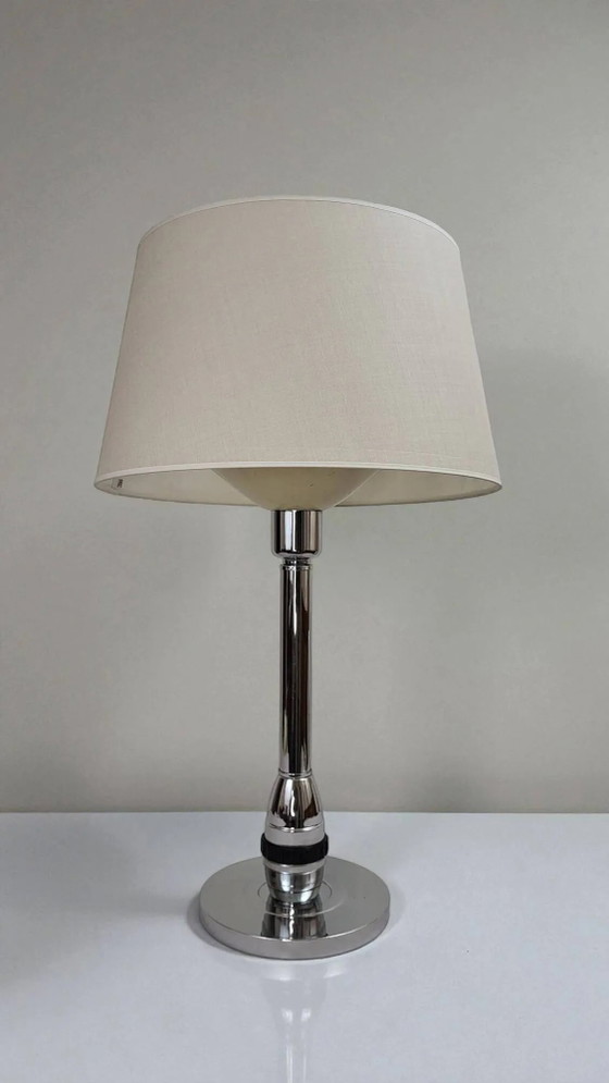 Jumo chrome lamp from the 1950s – Table lamps, Art Deco (photo 3 of 13)