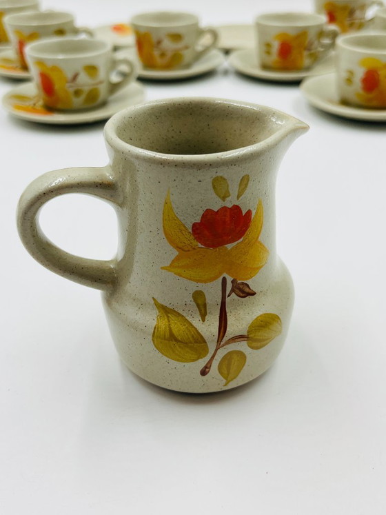 Service Café Thé Grès Saint-Amand Jamaïque Vintage – Saint Amand, Vaisselle, Ceramic (photo 15 of 19)