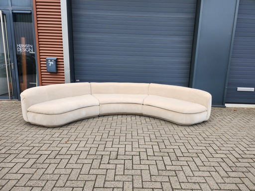 Baxter – Piaf-Sofa in Loro Piana-Samtbeige 