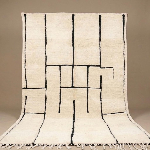 Marokkanischer Berberteppich in verschiedenen Farben, 200/300 cm – vloerkleden en tapijten, Wool