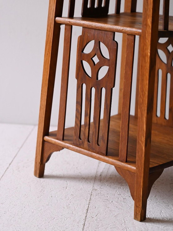 Image 1 of Jardinera escandinava de roble de principios del siglo XX