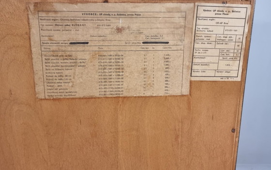 Image 1 of Vintage vitrinekast jaren 70