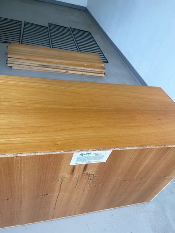 Image 1 of Mid Century Original Nisse & Kajsa Strinning String Shelving Unit, Sweden
