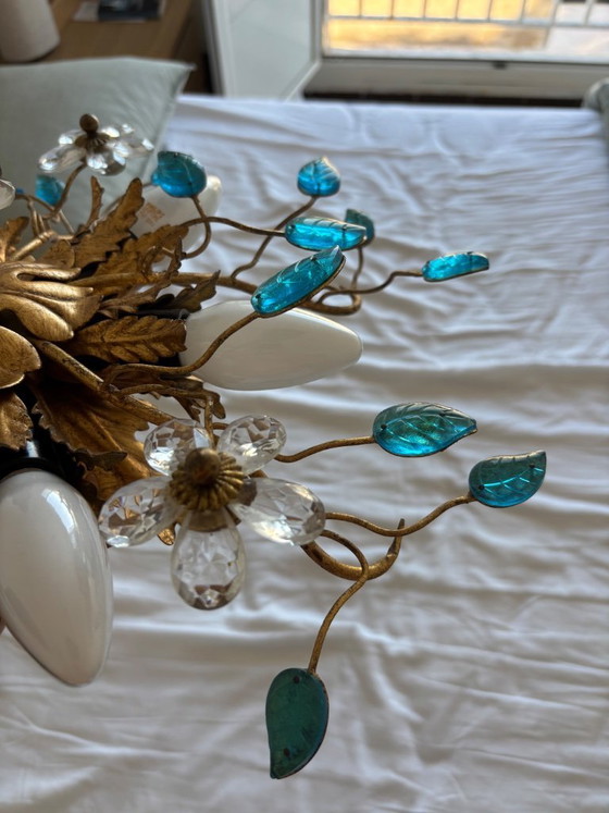 Image 1 of Lampadario vintage Banci Firenze – stile fiorentino italiano – in ottime condizioni