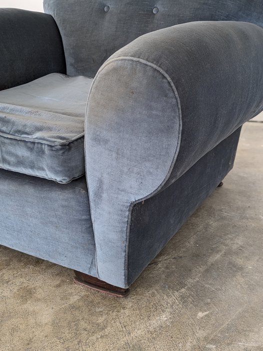 Image 1 of Elegant paar fauteuils - Italiaanse vintage Manifacture