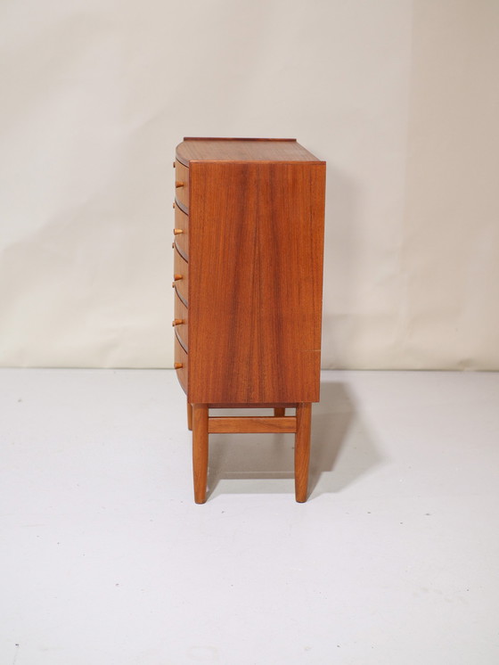 Image 1 of Small chest of drawers Kai Kristiansen hall cabinet Danish