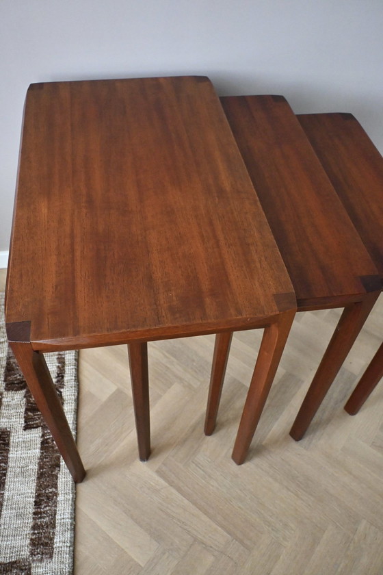 Mid-Century Designklassiker: Rex Raab Mimiset für Wilhelm Renz, 1960er Jahre – Beistelltische, Wood (photo 10 of 15)
