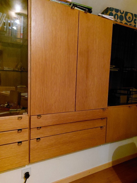 Image 1 of Mueble de pared de diseño Vandenberghe-Pauvers adquirido en 1979, incluyendo el conjunto de escritorio (ver en la sección de mes