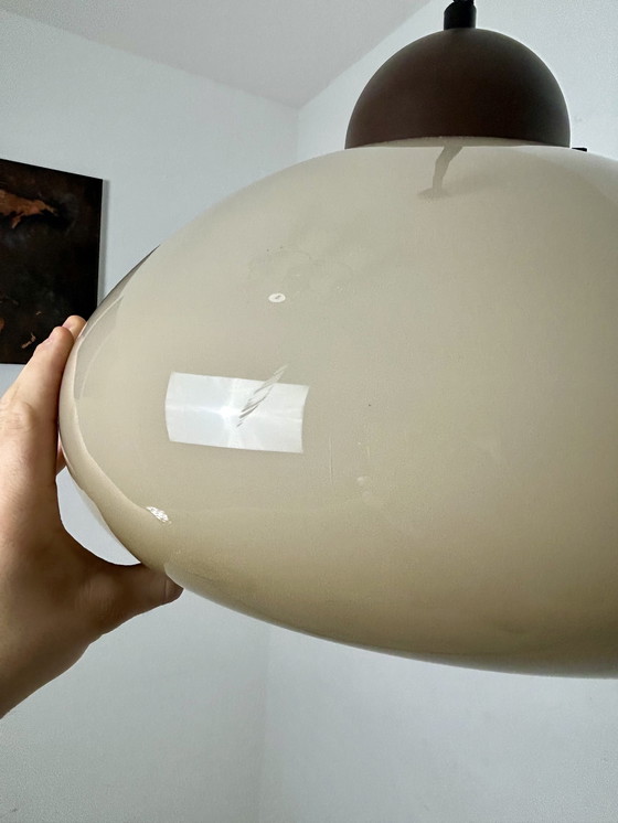 Image 1 of Vintage Herda pendant lamp with mushroom shade