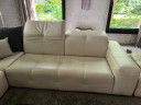 SOFÁ ESQUINERO DE CUERO NATUZZI