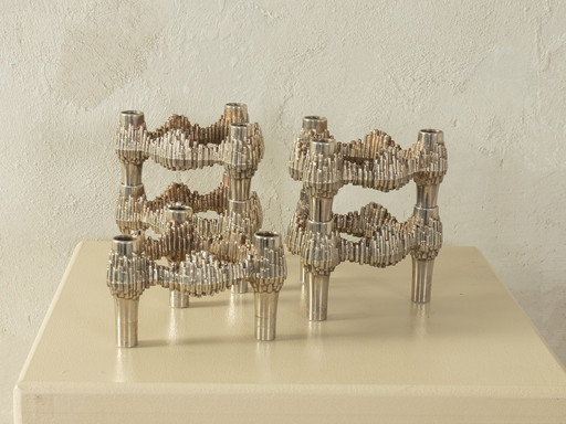 Brutalistic Candle Holder by Stoff Nagel