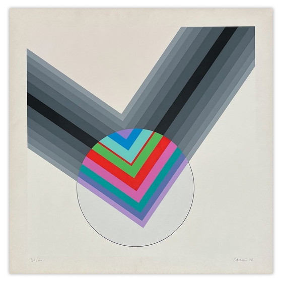 Image 1 of Eugenio CARMI Soy para la imaginación Serigrafía firmada 1974
