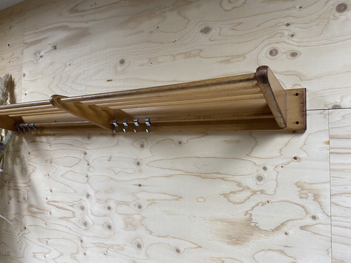 Appendiabiti vintage Piet Bruynzeel con cappelliera