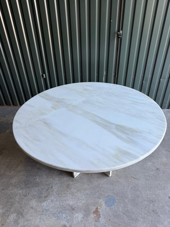 Image 1 of Tavolo da pranzo in marmo vintage